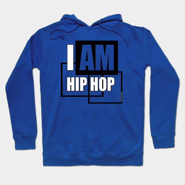 I AM HIP HOP - BLACK BLOCK Hoodie by DodgertonSkillhause